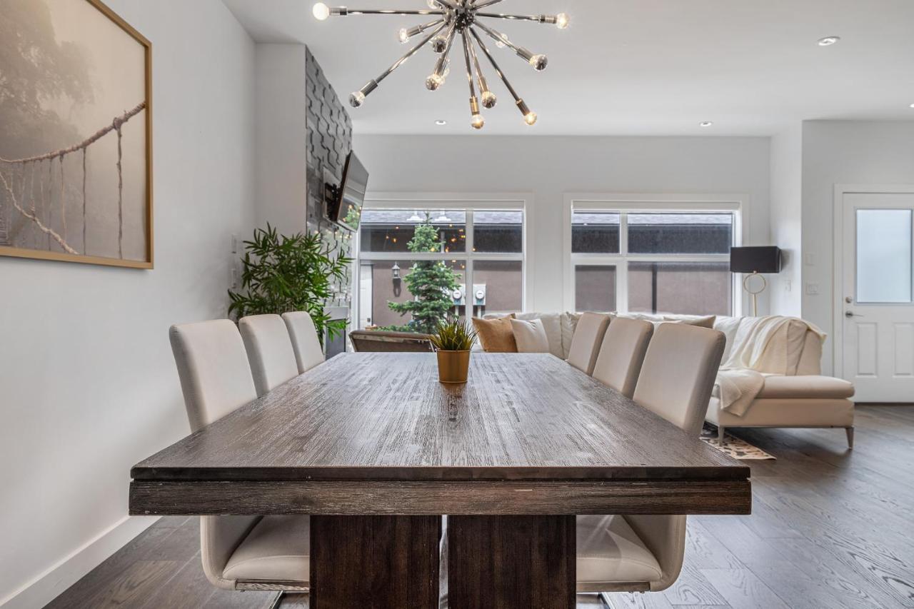 Contemporary Luxury 4 Bedroom House Near Downtown YYC Kültér fotó
